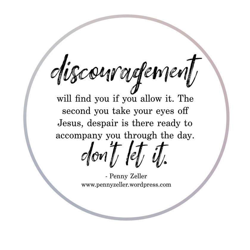 discouragement - mom